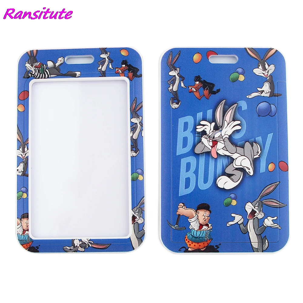 Забавный мультяшный шнурок ranout R1496 в виде кролика держатель для карт