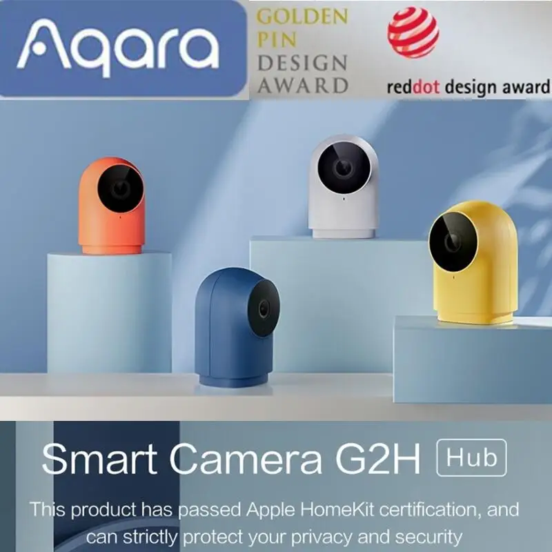 Новейшая камера видеонаблюдения Aqara G2H 1080P HD с функцией ночного видения для Apple