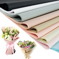 10pcs 5070cm tissue paper flower bouquet wrapping paper for florist wedding birthday party gift packing decor diy crafts paper