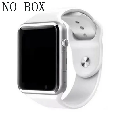 White Наручные часы A1 Bluetooth Смарт часы спортивные Шагомер с сим-камерой Smartwatch для Android смартфон Россия T15 хорошо чем GT08 - Цвет: White