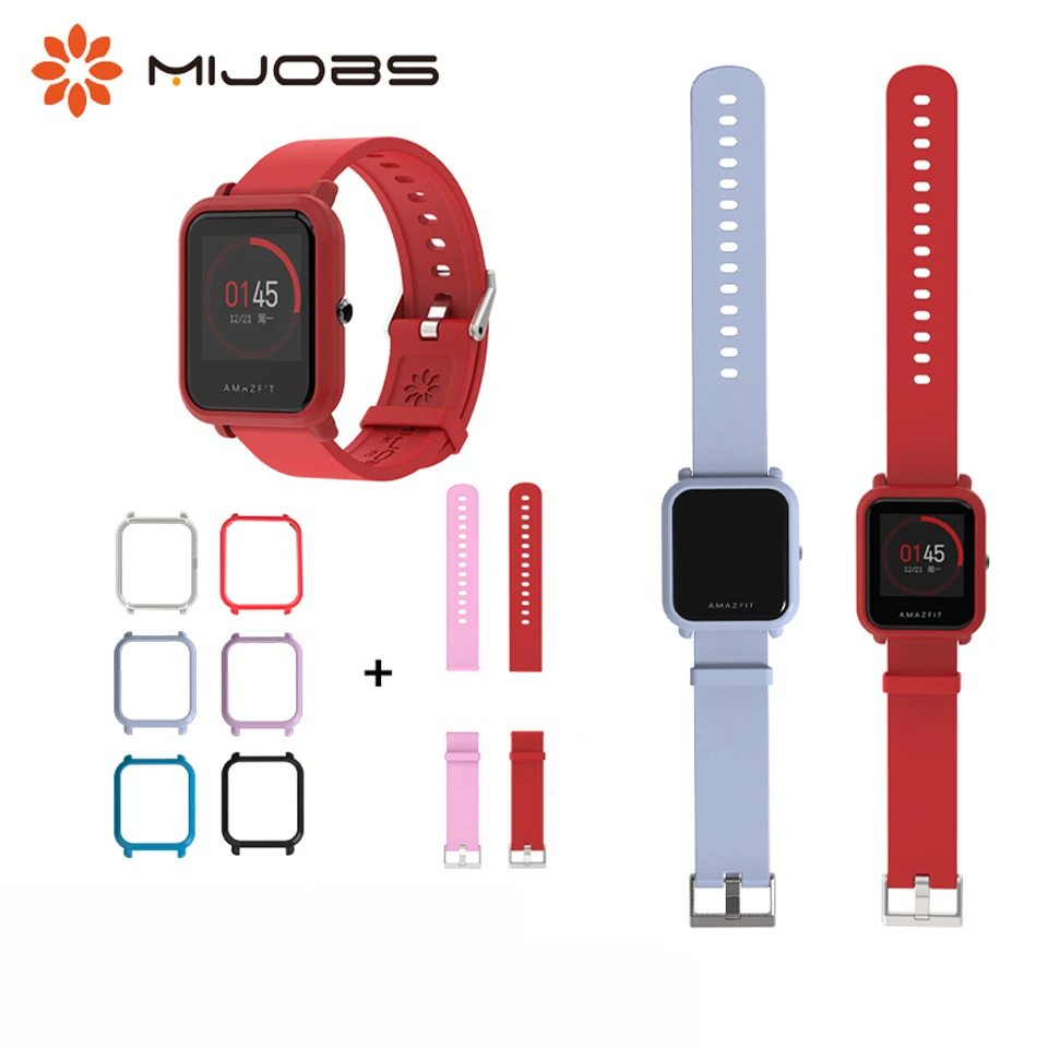 20 мм спортивный ремешок на запястье защитный чехол для Xiaomi Huami Amazfit Bip BIT