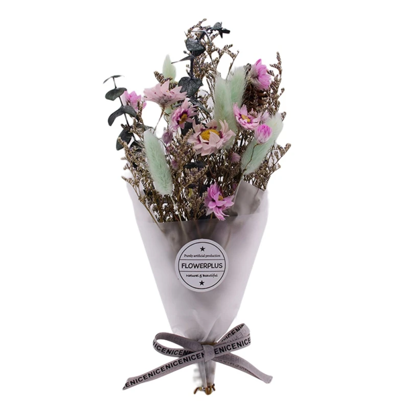

Natural Dried Flower Bouquet Long Lasting Preserve Holiday Decor Beautiful Festival Valentine's Day Gift