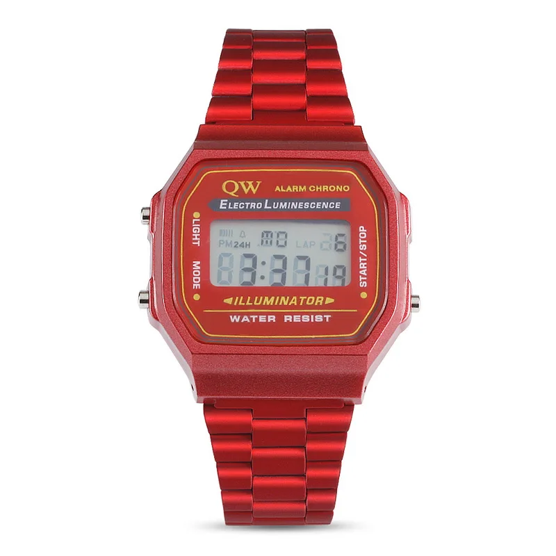 QW спортивные горячие продажи дамы стоп водонепроницаемые цифровые женские OEM