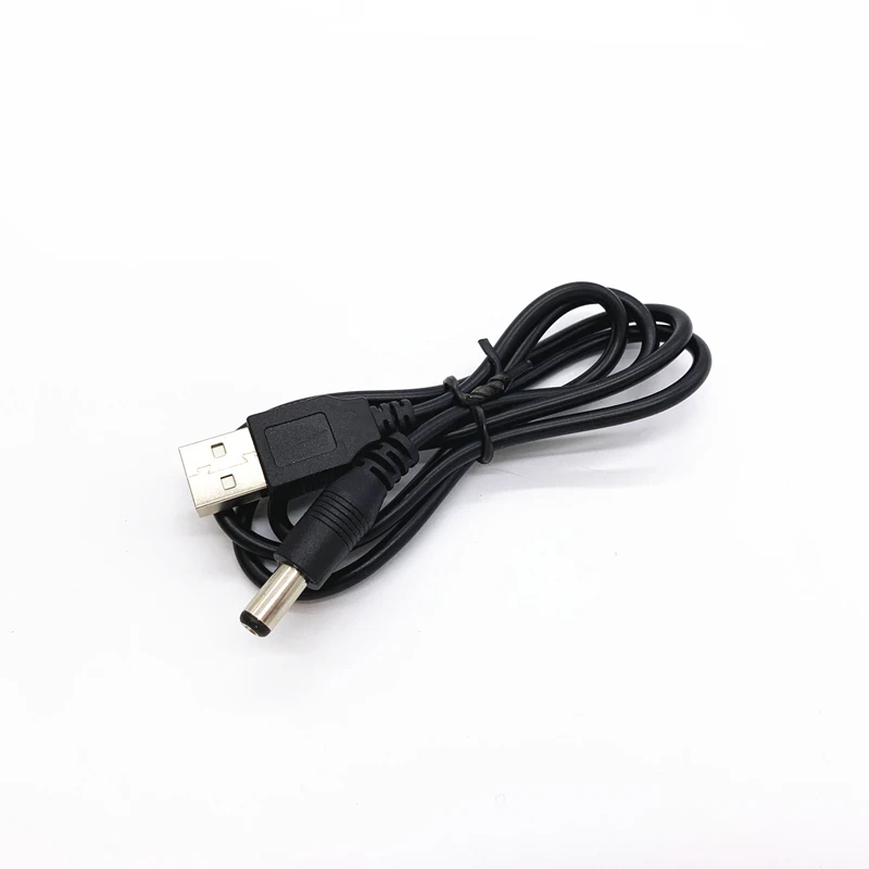 80 см длина лучший черный USB порт 5 в 5*2 1 мм DC цилиндрический кабель питания разъем