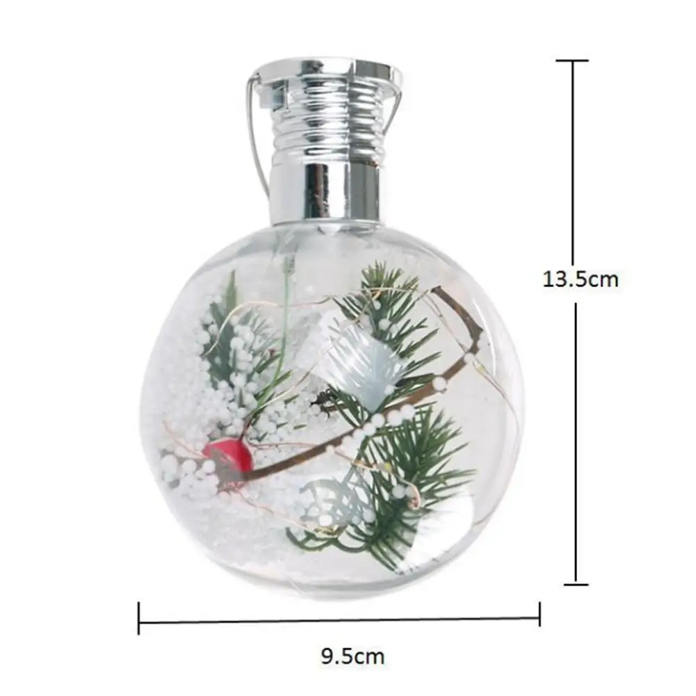 Светодиодсветильник Подвесная лампа в форме шара на солнечной батарее из медной