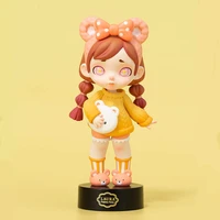 toys toycity laura bee bear blind box figure items anime kawaii surprise random pvc figurine doll for gift collection