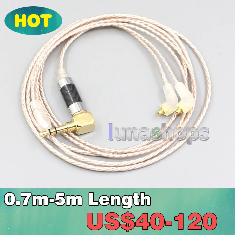 

Hi-Res коричневый XLR 3,5 мм 2,5 мм 4,4 мм кабель для наушников для Etymotic ER4SR ER4XR ER3XR ER3SE ER2XR ER2SE LN006867