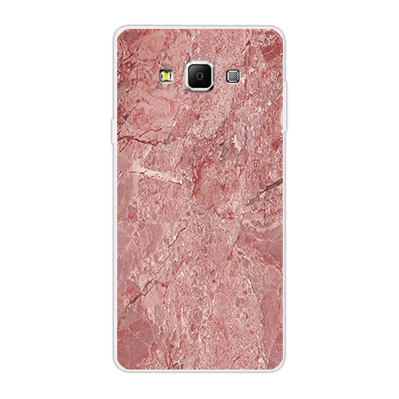 Ультра тонкий чехол для Galaxy S6 Edge Plus SM-A700F SM-J700F SM-A320F модный прозрачный чехол для телефона для J7 A3 A7 - Цвет: 14