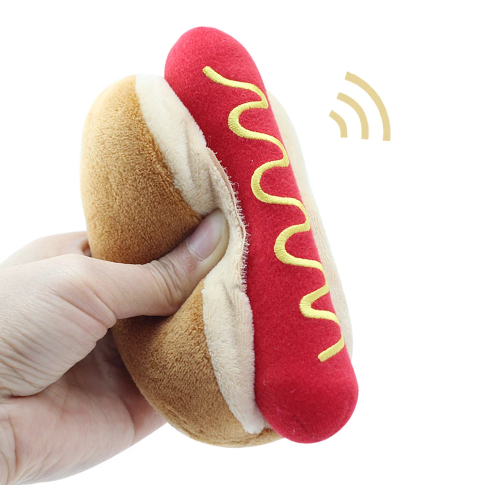 Веселье для чистки зубов собаки Жевательная игрушка со звуком независимых