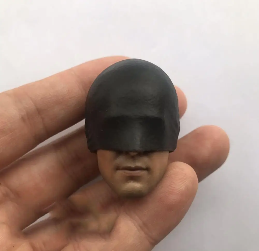 Best Sell 1/6 Scale Saint Ninja Samurai Blind Man Dark Head Sculpture Classic Version For 12 Inch Action Doll