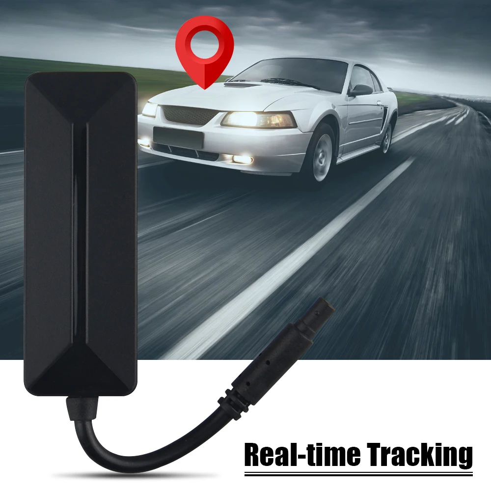 Мини GPS трекер автомобильный с сигнализацией вибрации 2G GSM LK710 локатор голосовой