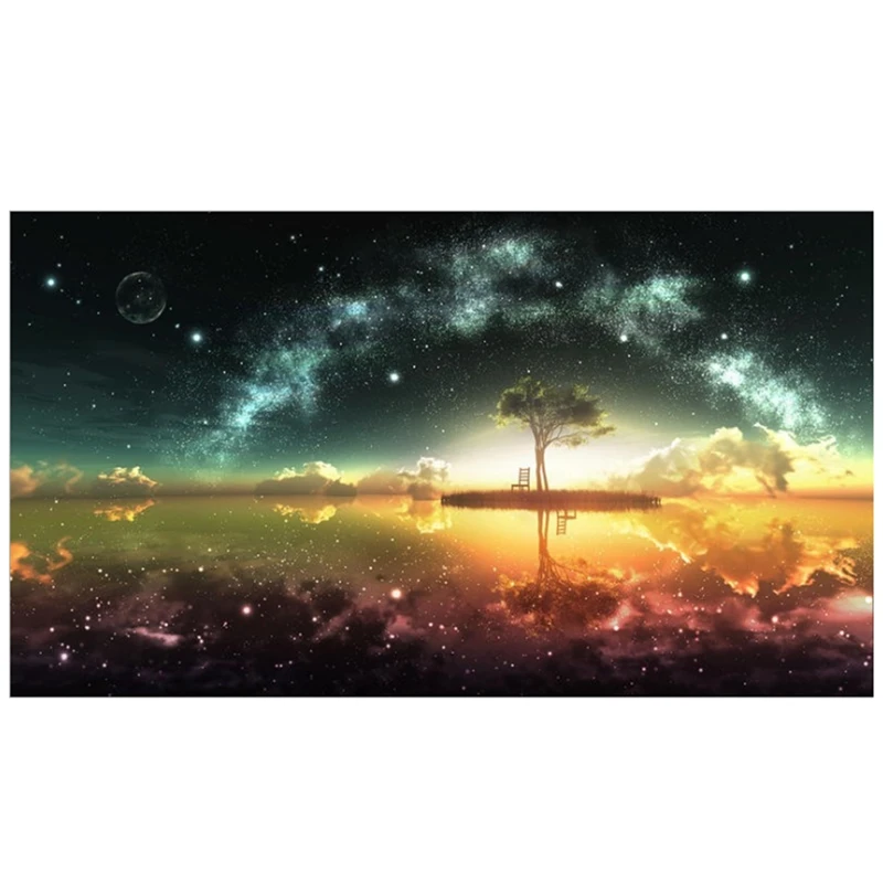 

Promotion! DIY Diamond Painting Full Diamond Starry Sky Dot Diamond Cross Stitch Decorative Painting Home Decoration