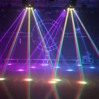 9x12W RGBW LED Spider Light DMX control Stage lighting Professional Moving Head Beam Light projector DJ disco music party lights