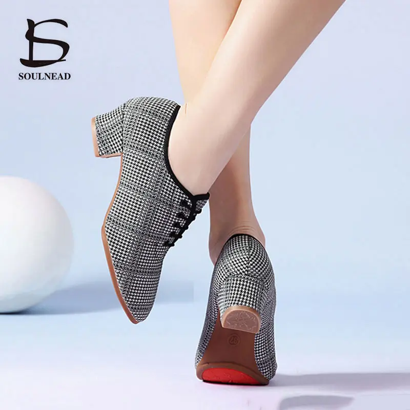 Women Latin Jazz Dance Shoes Salsa Shoes Practice Soft Ballroom Dancing Shoes Woman Sneakers Zapatos de baile latino para mujer