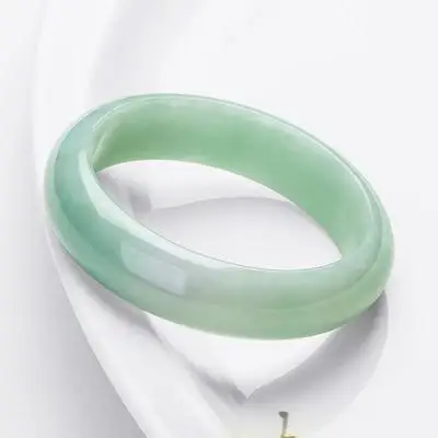 

Zheru гарнитур ювелирных украшений из природного бирманский жадеит светильник зеленый 54-64 мм браслет элегантное платье принцессы, ювелирное ...