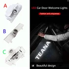 2X автомобильные лампы для дверей Nissan Teana J31 J32 L33 L34 X-trail T30 31 патруль Y62 Murano Z50 Z51 светодиодная проекционная эмблема лампа