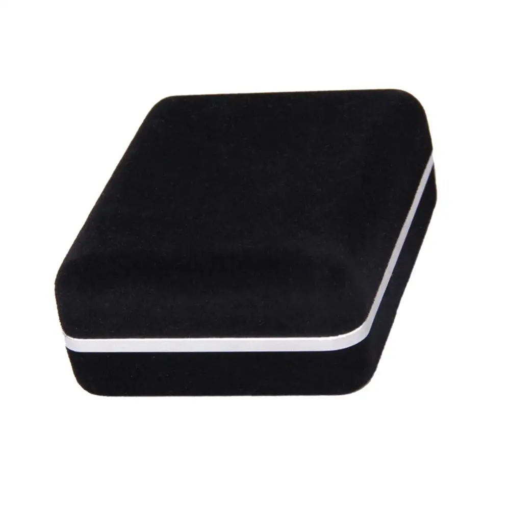 Портативный пластиковый органайзер для хранения запонок серег колец