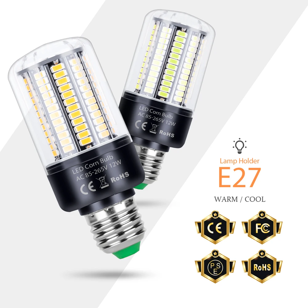

LED Corn Light 220V E27 Lamp E14 Candle Bulbs B22 Spotlight Bulb LED Lampara For Home Energy Saving 3.5W 5W 7W 9W 12W 15W 20W
