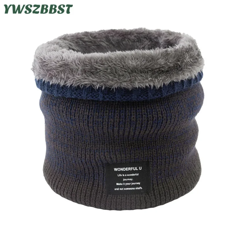 

Шарф вязаный осенне-зимний, для мальчиков и девочек