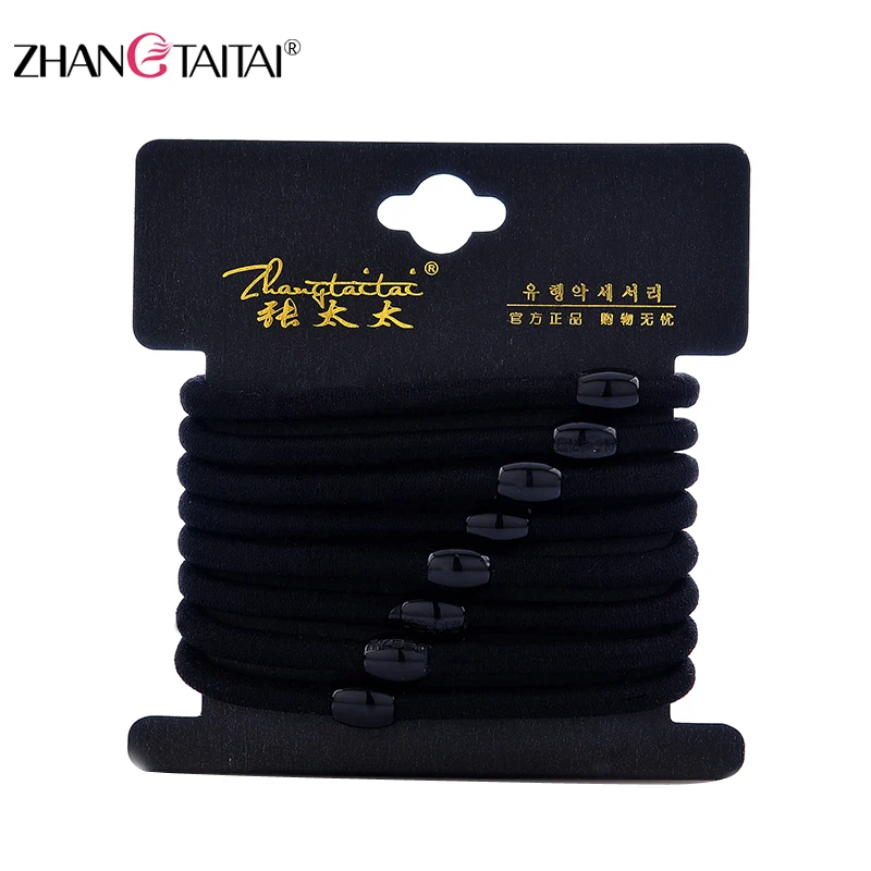 Чжан Тай 8 шт. из нейлона для девочки резинка волос резинки высокого качества