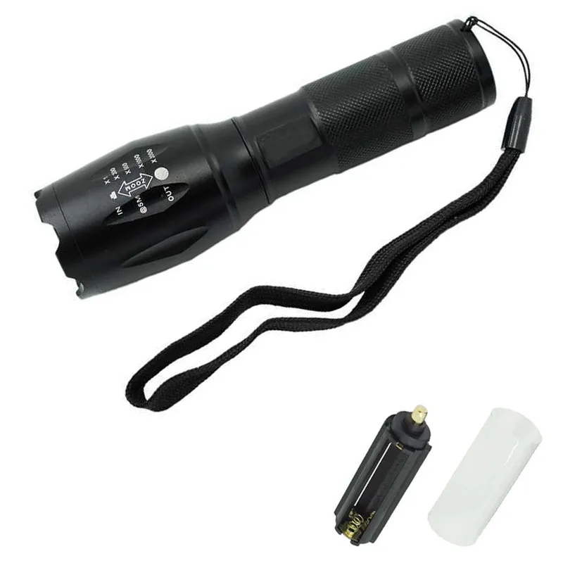 Масштабируемый светодиодный светильник вспышка T6 высокий фонарь 3800 люмен