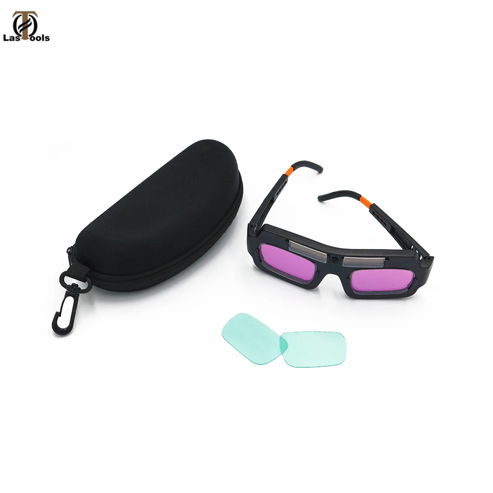 

New Solar Powered Auto Darkening Welding Mask Helmet Goggle Welding Glasses Arc PC Lens Great Goggles For Welding Protection