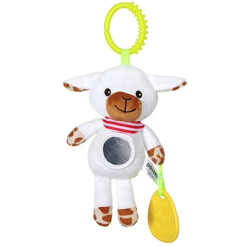 

Baby Kids Rattles Toys Hanging Plush Toy Cotton Stroller Accessories Animal Clip Baby Crib Bed Hanging Bells Toys