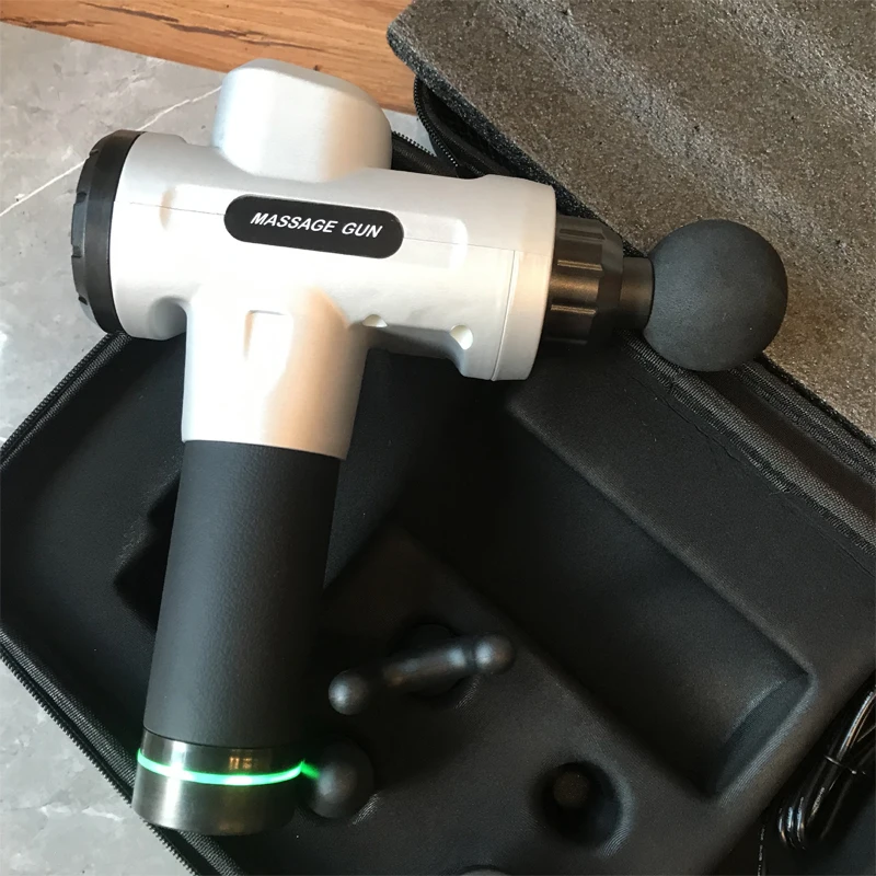 Электрический фасции пистолет массажный мышечный расслабитель массажер ударный