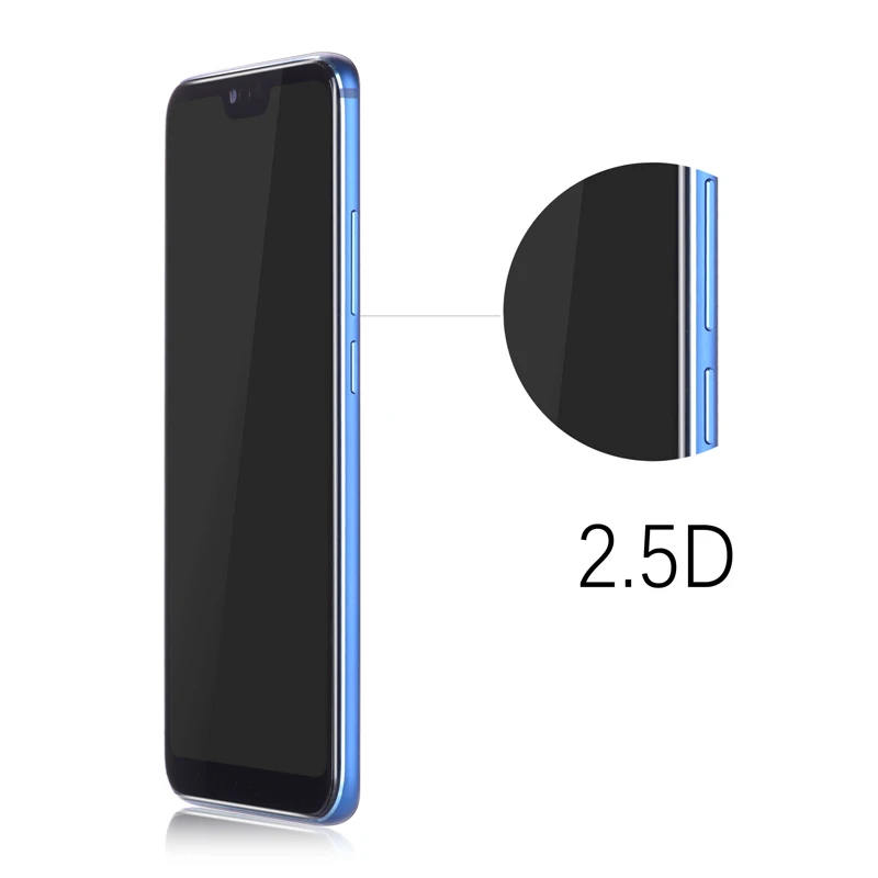Дисплей для HUAWEI Honor 10 LCD в сборе с тачскрином на рамке Col-L29 черный синий