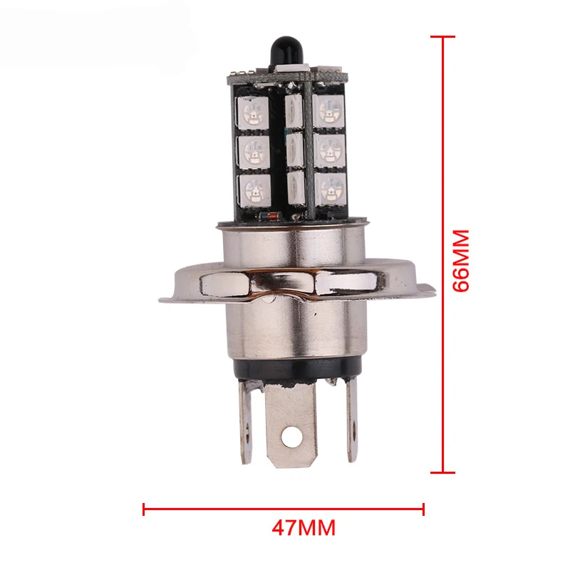 2Pcs Car Fog Light Bulb H3 H4 9006 9005 H7 H8 H9 880 881 H11 Headlamp Atmosphere Lamp DRL Kit 5050 27SMD LED RGB Remote Control |