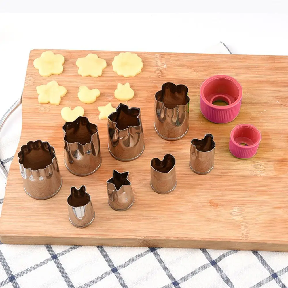 8 шт./компл. цветок Звезда Форма устройство резки овощей и фруктов формовочный нож