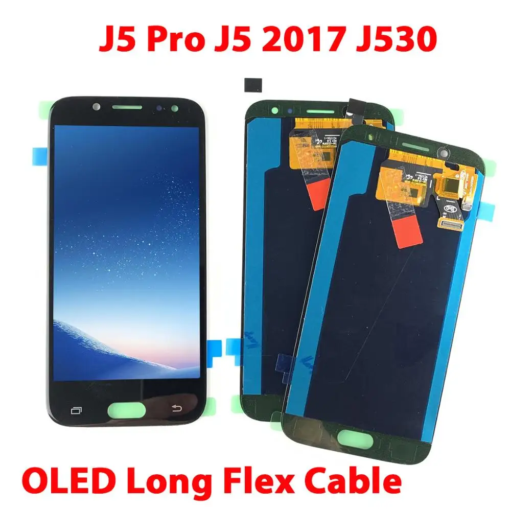ЖК дисплей с дигитайзером для SAMSUNG Galaxy J5 Pro 2017 J530F сенсорный экран Samsung J530 J5Pro J530Y OLED
