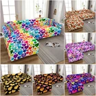 Разноцветный чехол для дивана с геометрическим рисунком для гостиной, эластичные L-образные Угловые шезлонг-Чехлы, эластичный чехол для дивана на 1234 сиденья