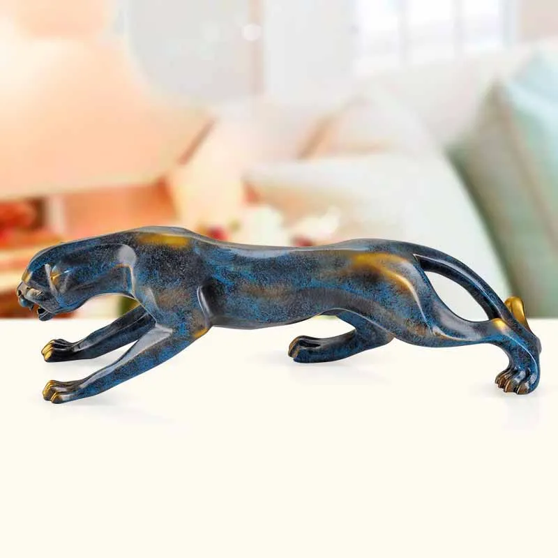 

ANIMAL DECORATION CHEETAH HOME CRAFTS CLUB HOUSE MODEL HOUSE DECORATION ACCESSORIES