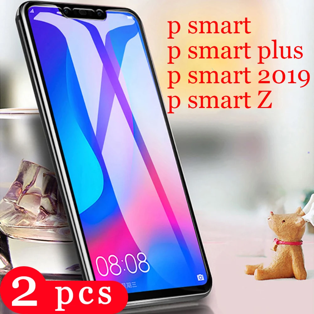 2 шт. для huawei p smart plus 2018 2019 Z Закаленное стекло Защитная пленка защита экрана