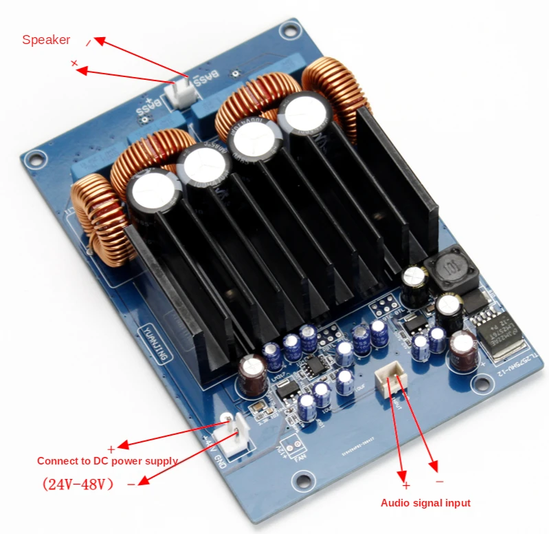 

TAS5630 1.0 mono 600W digital power amplifier board