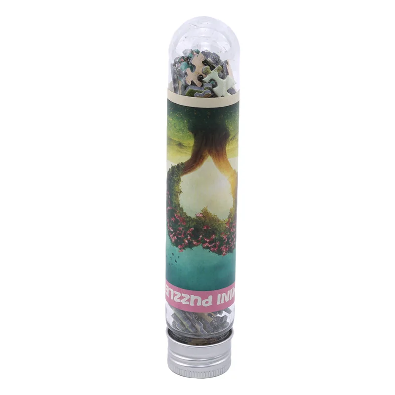 

Early Education Mini Paper Creative Children's Puzzle Test Tube Beautiful Scenery Toys For Learning Education Assemble Toy
