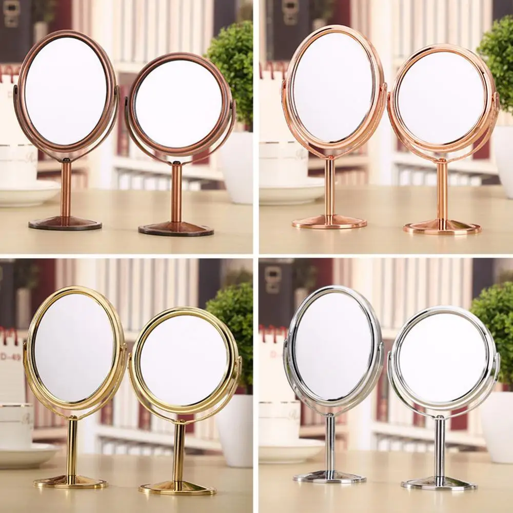 Портативная овальная двухсторонняя Косметическая подставка для макияжа с