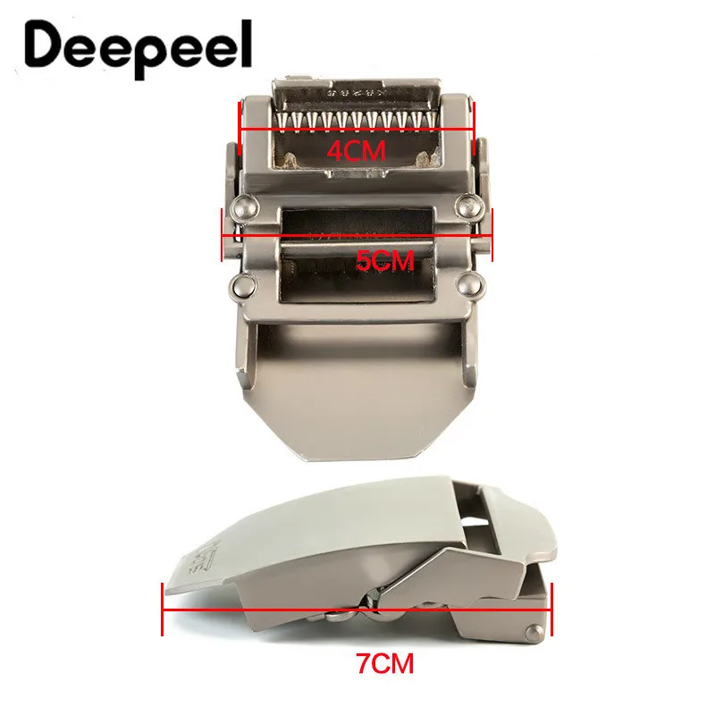 Deepeel 1 шт. ID40 мм Мужская пряжка для ремня 38 39 модная автоматическая украшения