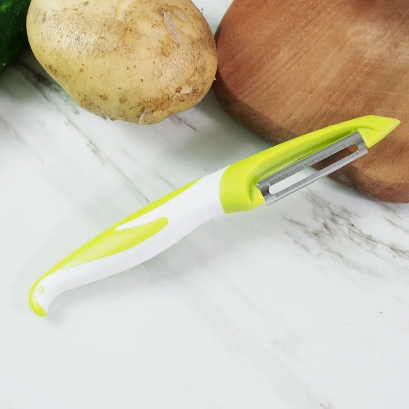 

Carrot Potato Fruit Shred Grater Vegetable Slicer Peeler Knife Stainless Steel Peeler Zester Razor Sharp Cutter