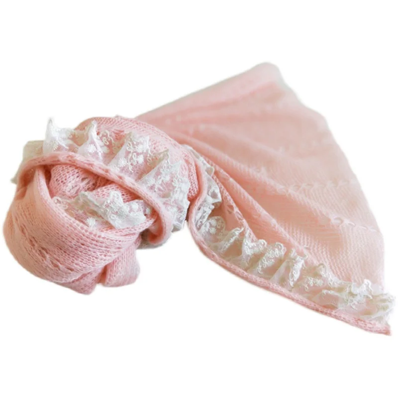 

Newborn Photography Clothing 50cmx160cm Lace Knitting Wrap Studio Baby Photo Props Accessories Infant Swaddling Clothes Wraps