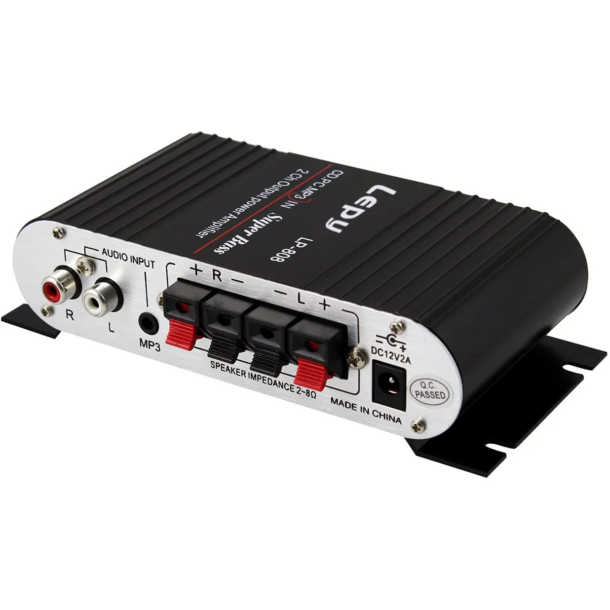 Усилитель Lepy LP-808 Mini Power HiFi стерео для автомобильного двигателя и велосипеда