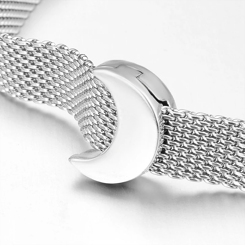 DIY подарок 100% реальная фотография серебряные бусы в форме Луны-клипсы подходят