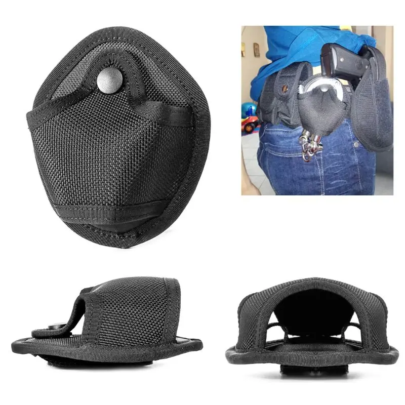 

H053 Tactical Handcuff Holder Bag Multifunctional Universal Quick Pull Bag Waist Pockets Durable for Hunting