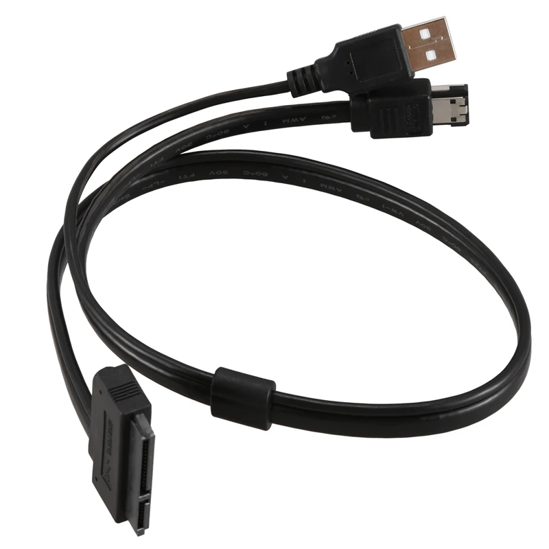 ABGN Hot 22pin SATA для eSATA USB кабель передачи данных Кабель адаптер 0 5 м жестких дисков