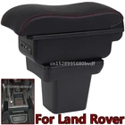 Подлокотник для Land Rover Freelander, Land Rover Frelender2 2006-2012, центральный контейнер для хранения, товары со светодиодом USB