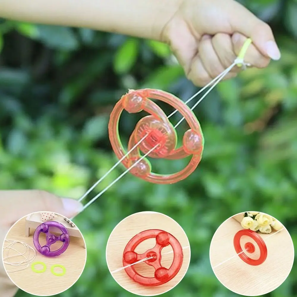 2 шт Пальчиковый трос настольные игры для детей светящаяся ручная Тяговая