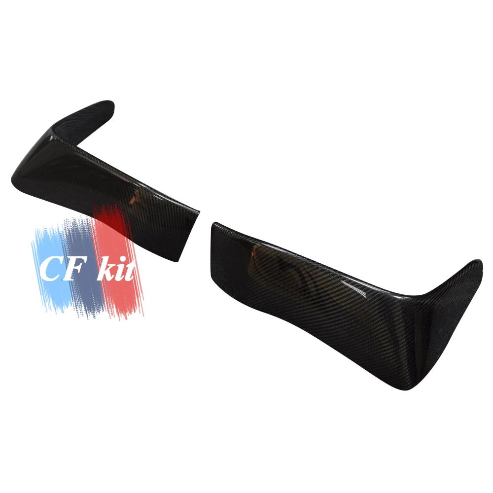 CF комплект углеродного волокна передний бампер губы разветвители спойлер для BMW 4