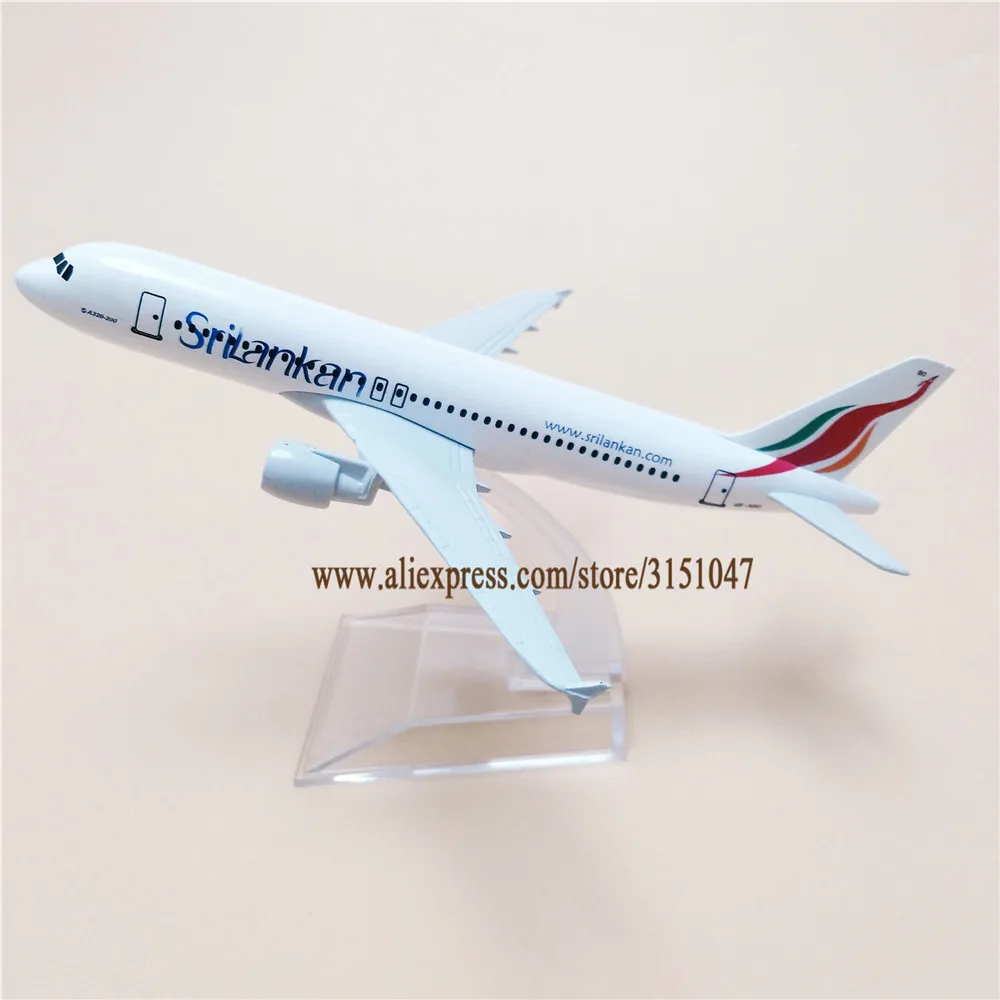 Металлическая Модель самолета 16 см модель аэроплан аэробук аэробус 320 A320 отлитый