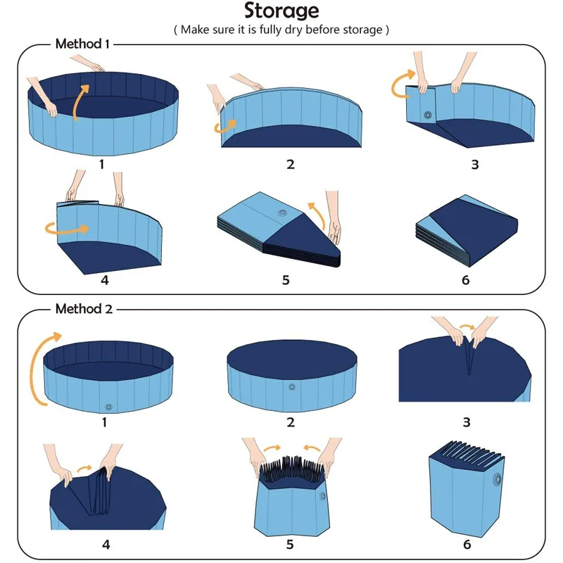 

Dog Pool Foldable Dog Swimming Pool Pet Bath Swimming Tub Bathtub Pet Swimming Pool Collapsible Bathing Pool for Dogs Cats Kids